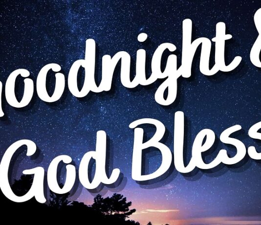 Good Night God Bless Quotes