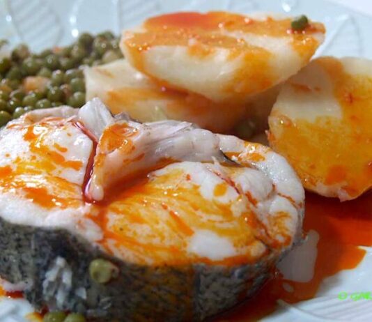 Hake Galician style recipe