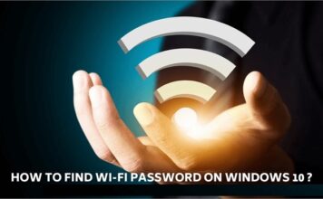 Wi-Fi Password on Windows